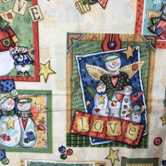 Fabric by the yard, Christmas quilting/ craft fabric, country, vintage - Picture 3 of 4